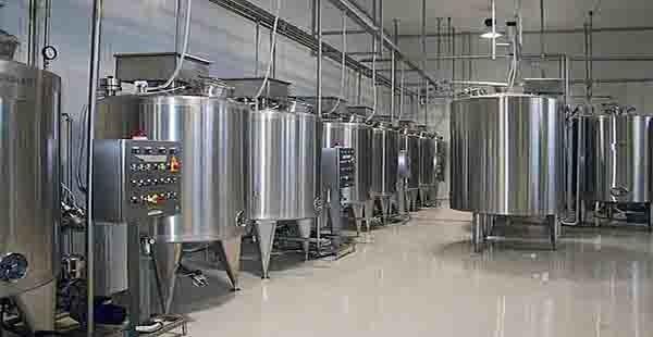Plastic Bottle Package Yogurt Production Line With Raw Milk Testing 1000 L/H