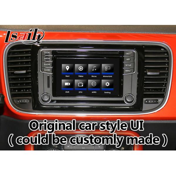 Система Volkswagen Beetle андроида интерфейса навигации GPS видео- с приложением Google