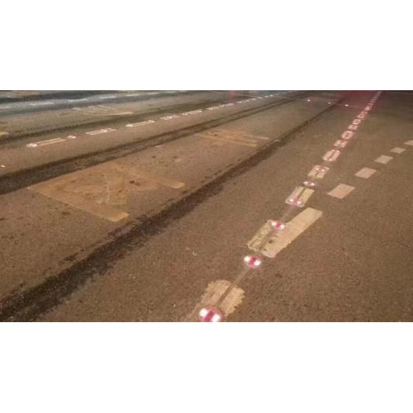 136 X 52 мм Cat Eye Road Stud Blinker Солнечные светодиоды