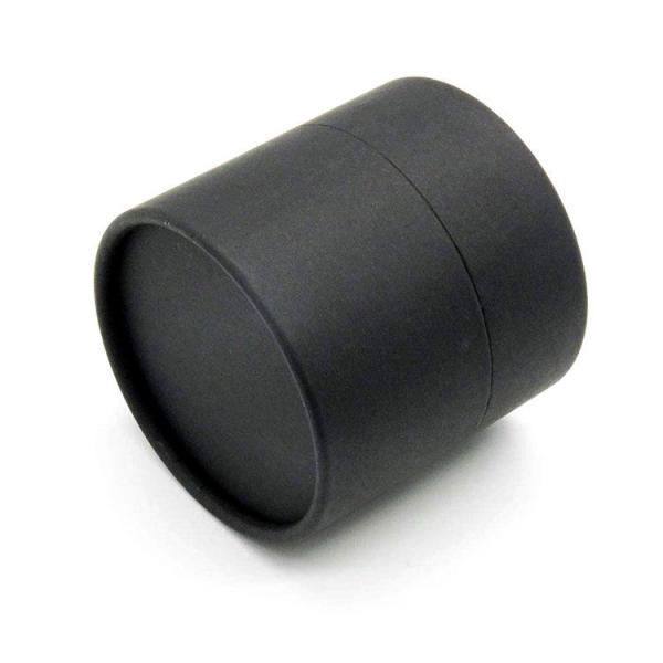 Boîte tube en papier pour rouge à lèvres scellé de taille personnalisée, luxe, imprimée, kraft, noire, emballage cosmétique en papier