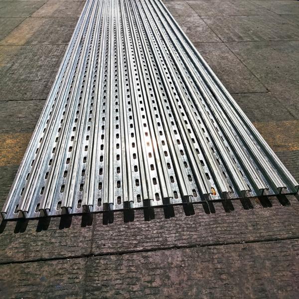 HR Steel Strut Roll Forming Machine For Door Frame Making