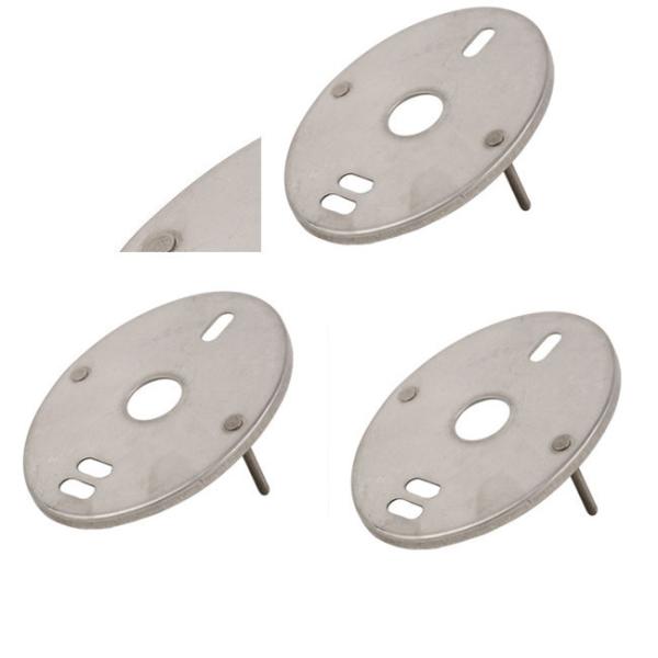 Custom Disc Foot Precision Metal Stamping Parts 416 Stainless Steel