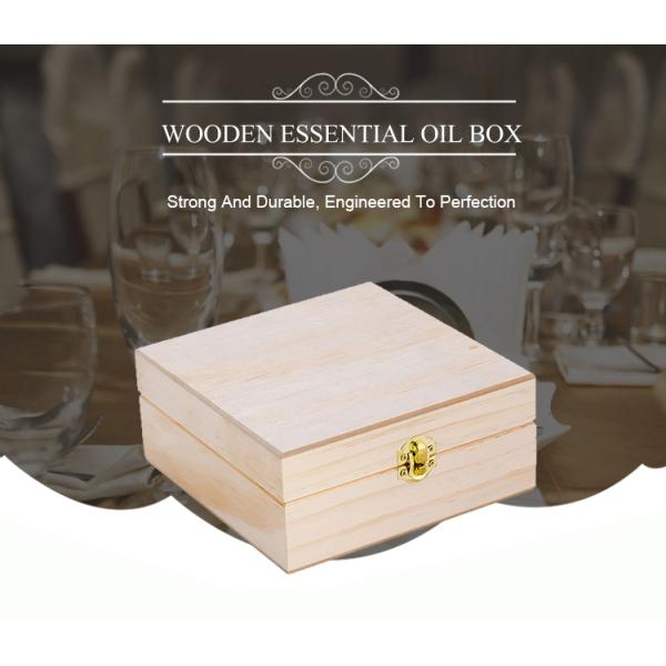 Customizable Multi-tray Large Essential Oils Storage Wooden Package Box with Dividers