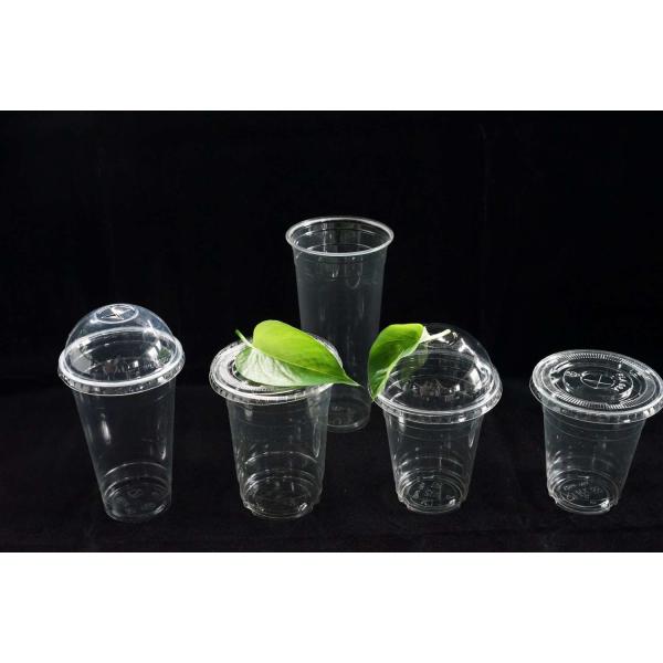 24 PLA compostables clairs d'once mettent en forme de tasse 90mm avec les