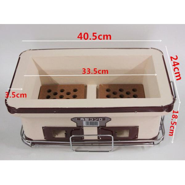 Грили барбекю самого лучшего качественного портативного японского угля керамические