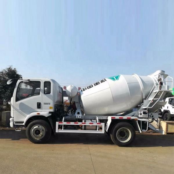 4000 литровый бетонный смеситель SINOTRUK HOWO Cummins двигатель 4×2 мини-грузовик монтированный бетонный смеситель