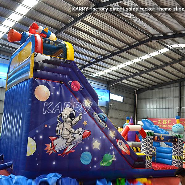 PVC Inflatable Rocket House for Commercial Party Rental and Moonwalk Inflatable Games