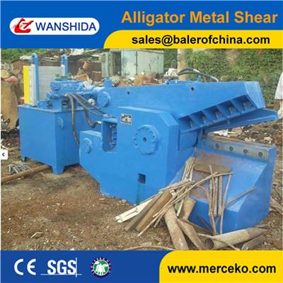 Q43-1200 Hydraulic Alligator Metal Shears machine to cut steel pipe and steel plate
