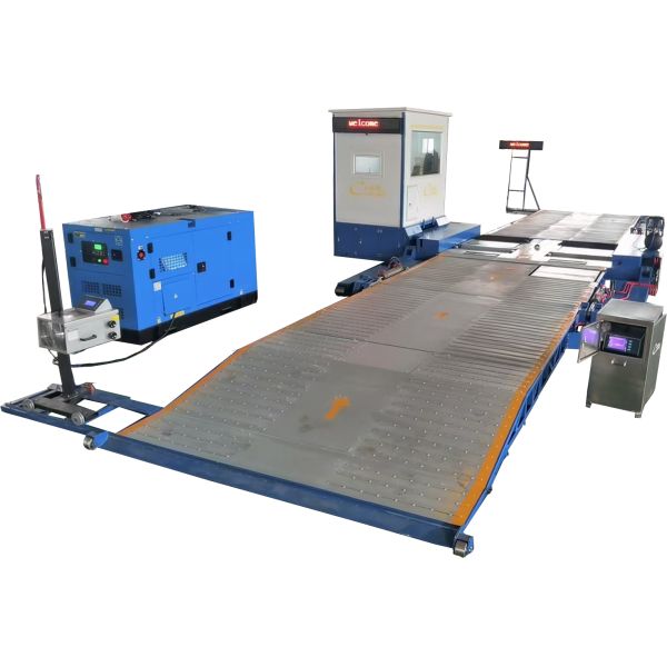 Working Position Mobile Vehicle Safety Test Line 10000kg Load  CTYJ-10 Mobile Test Line