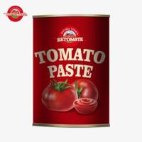 Produtor de pasta de tomate em lata de 1000g de qualidade superior, fornecendo serviços OEM.