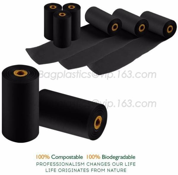 Customized Packaging HDPE+D2W Biodegradable Dog Poop Bags, unscented custom dog poop bag with private label