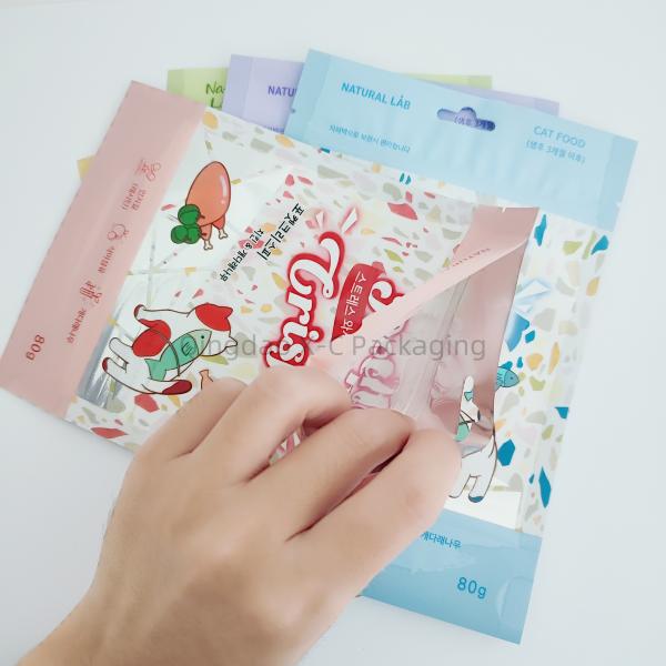 Bolsa de pie resistente al agua Bolsa personalizada de grado alimenticio Cerradura con cremallera Bolsa de pie