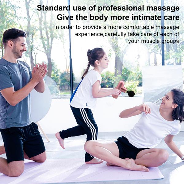 Fascial Body Massager Mini Massage Gun Portable Handheld Electric Vibration Massage Gun