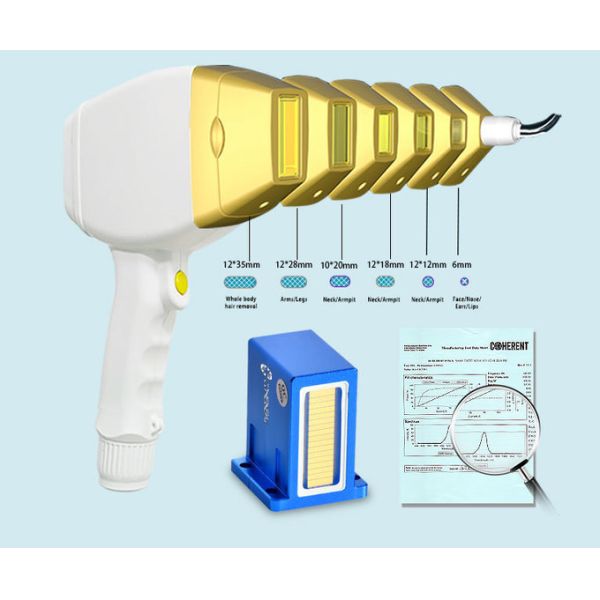 755nm 808nm 1064nm Diode Laser Hair Removal System With AI Smart Handle
