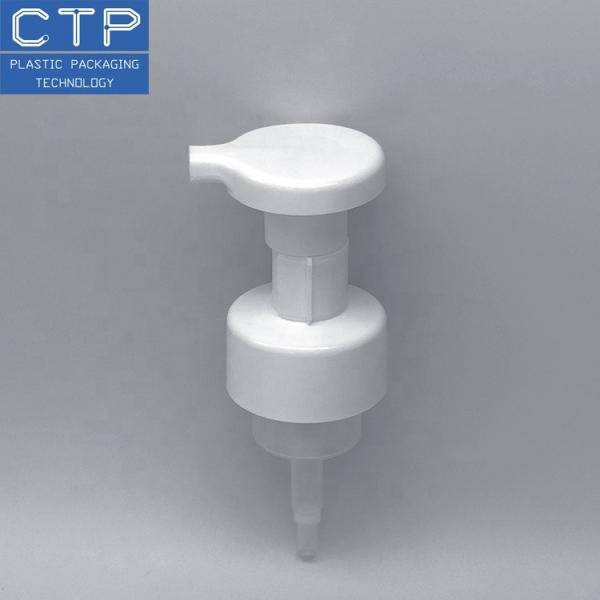 Clip Lock Plastic Foam Pump Customer Color Cream Dispenser For Household Facecare