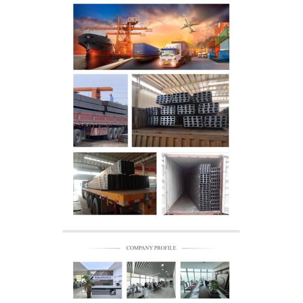 U Channel E250A S235mc S355j2 I Beam Customized Section Hot Rolled Ss400 H Section Steel Structural Steel H Beam