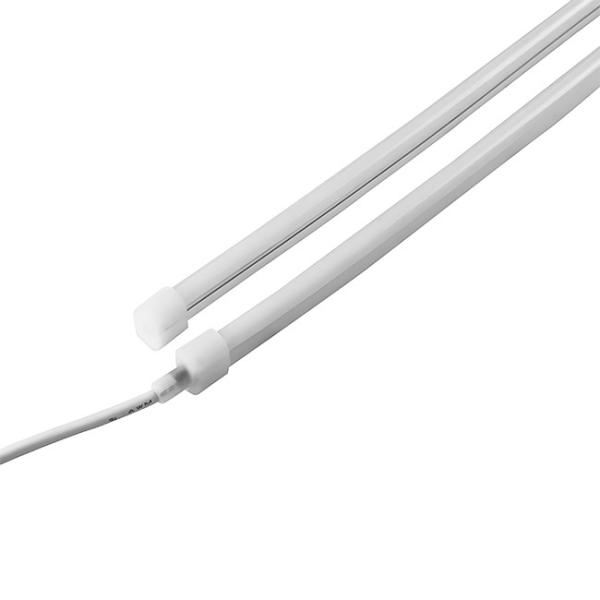 Luces de neón impermeables de 5*12mm 120leds/m 8W LED RGB flexible de silicona IP65