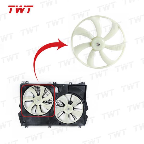 TWT Electric Auto Car Radiator Cooling Fan 1636131220 1636128180 1636128260 1636131280 1636131210 163610P100 1636131310