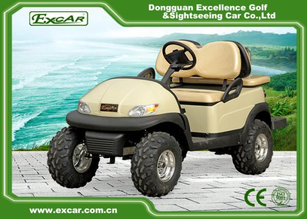 Encalhe carros da companhia de eletricidade com amarelo 4 Seater sem telhado/carros bondes da caça
