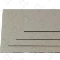 Eco-friendly 100% Reciclado Chapas de papel de cartão de borracha cinza para capa dura de livros