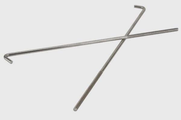 DIN 529 Factory Direct Sales 4.8,8.8 Class Anchor Bolts, Support Custom