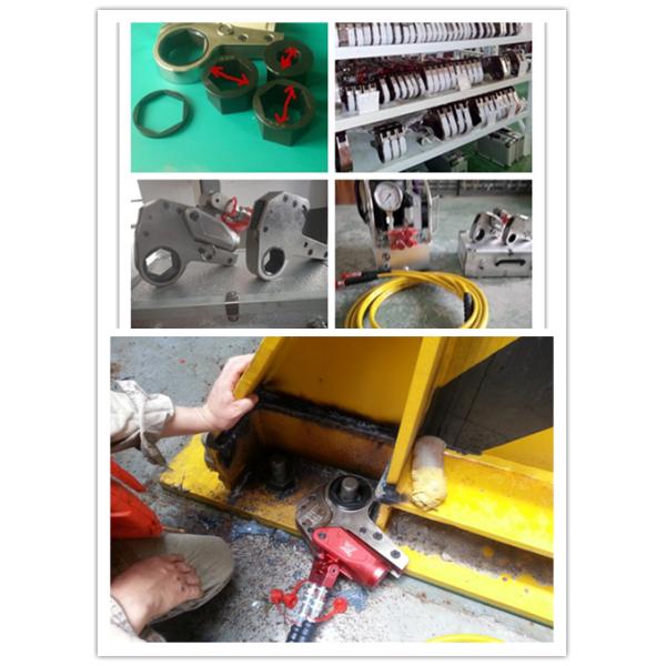 Steel Bolt Installation Hydraulic Torque Wrench 2695-26958N.M Low Profile