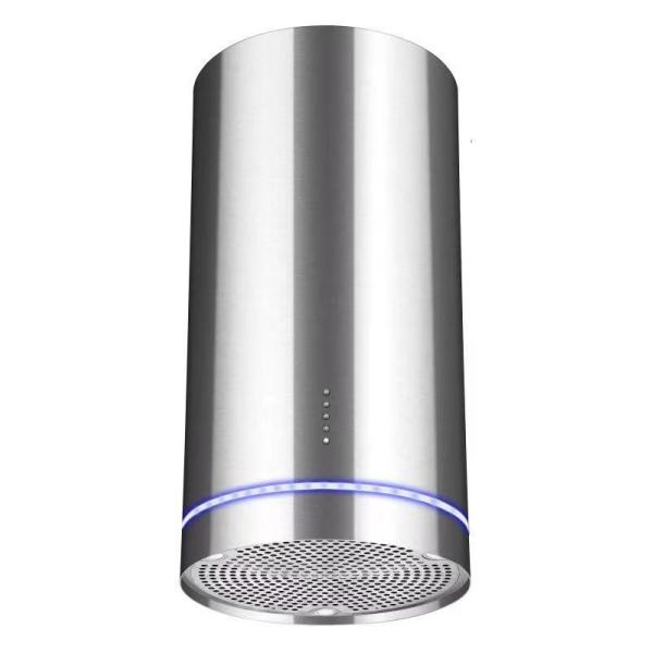 Modern Silver and Golden Large Suction Chimney Cooker Hood for Kitchen Golden Color
