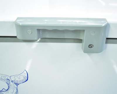 Commercial Chest Freezer with 1042L Volume Mechanical Thermostat and Direct Cooling System