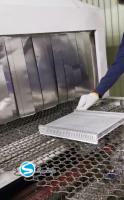 Tipo contínuo forno 600-650℃ 103.45KW do túnel da soldadura de gás natural