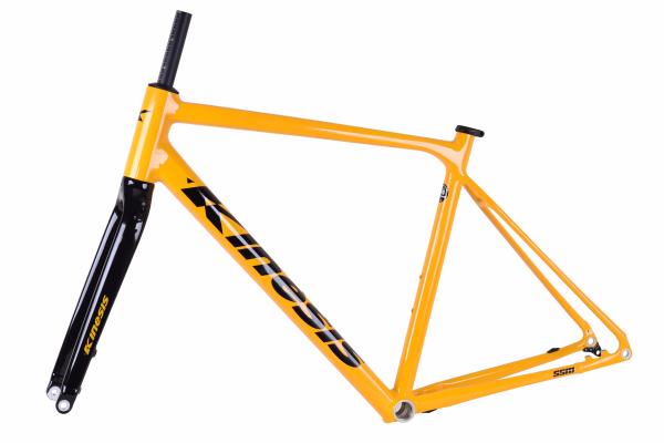 700x38c Gravel Bike Frame with Tapered Headtube 1-1/8 quot upper 1-1/2 quot lower