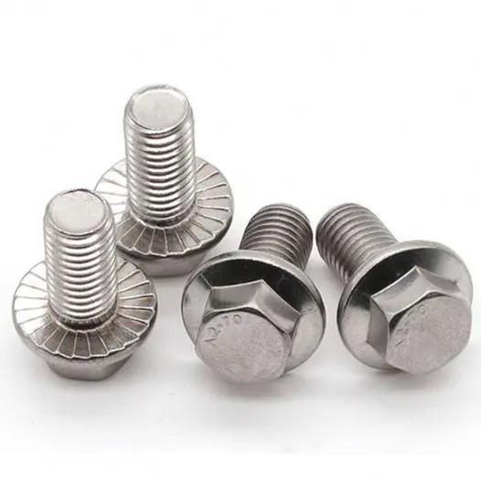 Temperature Resistant A2-70 Steel Nuts And Bolts Metal Fasteners For Secure Object Joining