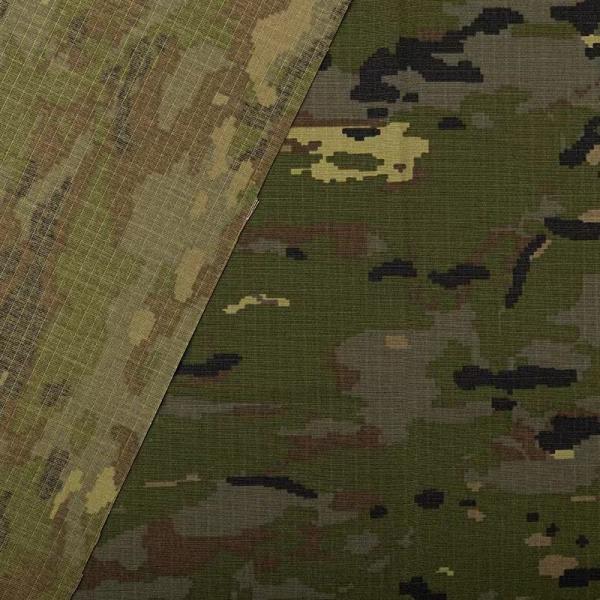 Spanish Military Tactical Uniform Fabric Anti-bacterial / Anti-infrared / Waterproof / Oil-proof Tactical Camouflage Cloth