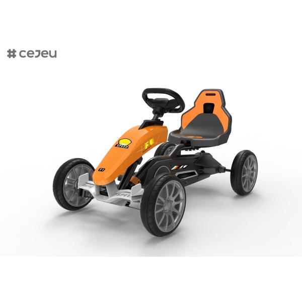 12V Battery Kids Go Karts Stroller for Toddlers Two-Seat Off-Road Car Toy