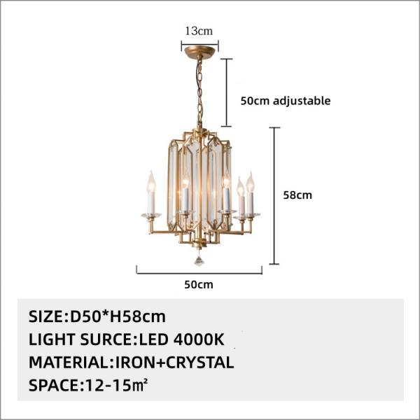 JYLIGHTING современный винтажный роскошный металлический кристаллический люстра большой стеклянный дом гостиница висячая установка спальня жилая крыша