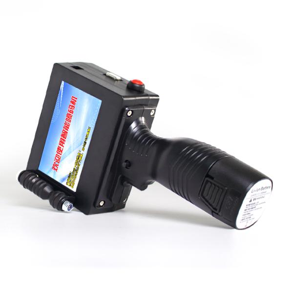 English Language Custom Handjet Batch Coding Machine for Plastic Carton Bottle Body
