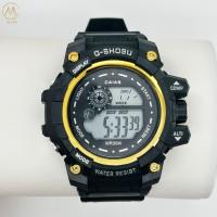 Silicone Band Digital Men Quartz Watch Sports Chronograph Watches
