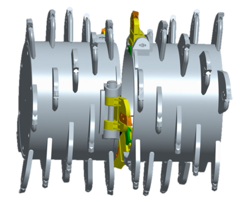 Roller Teeth Cutting Wheels Trench Cutter Designed For Underground Diaphragm Wall Equipment Ensuring Precise And Excavation