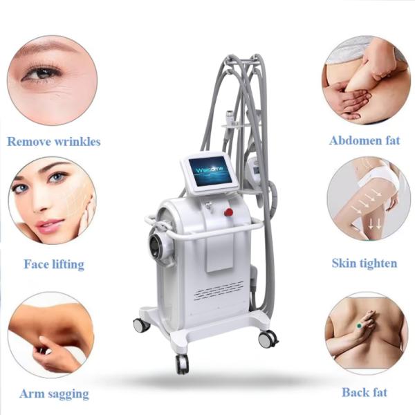 Vacuum Roller RF Slimming And Body Contouring Device Infrared Body Shaping And Skin Tightening Equipment