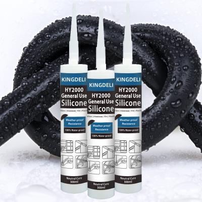 O general seco rápido da colagem da construção usa o vedador neutro do silicone