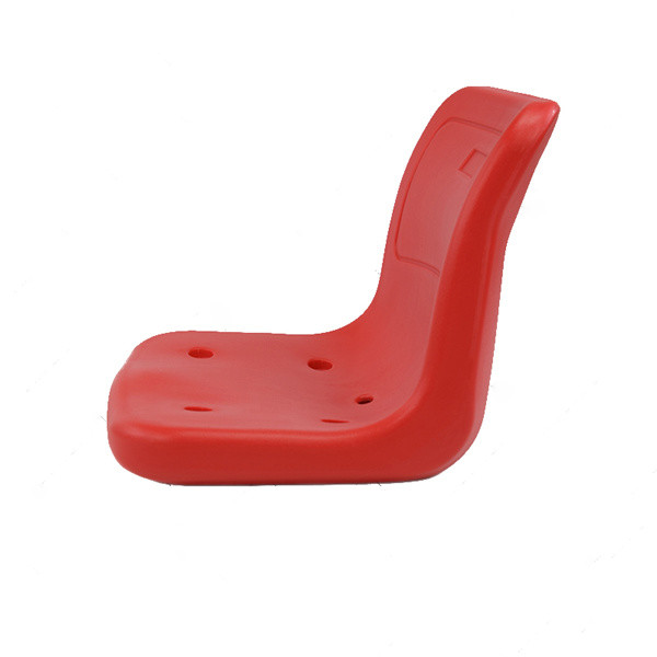 Impact Resistance HDPE Volleyball Stadium Bleacher Chair Rise Mounted