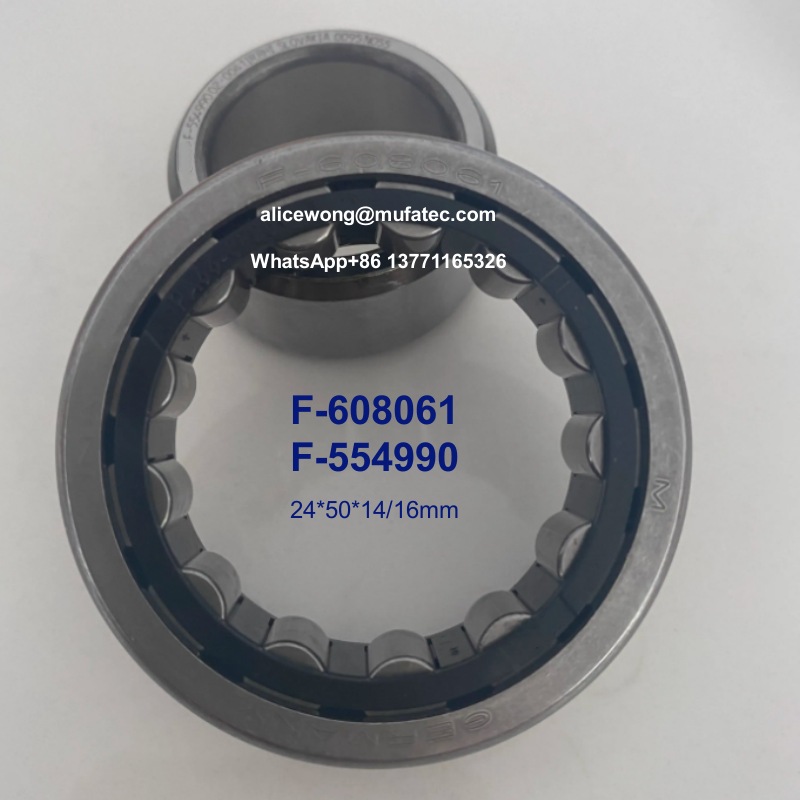 F-608061/F-554990 24x50x14/16 мм цилиндрические подшипники для вала привода транспортного средства
