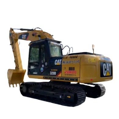 20000 kg Used Original Paint Diesel Digging Machine Crawler Excavator Caterpillar 320D