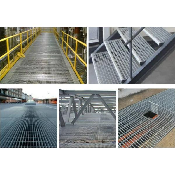 Couverture de tranchée de drainage de grille en acier galvanisé pour les projets routiers municipaux