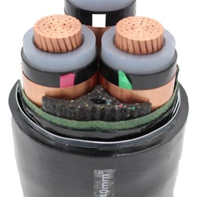 35KV 3 Core 400sqmm Armored XLPE Insulated High Voltage Cable CWS CTS SWA STA Power Cable