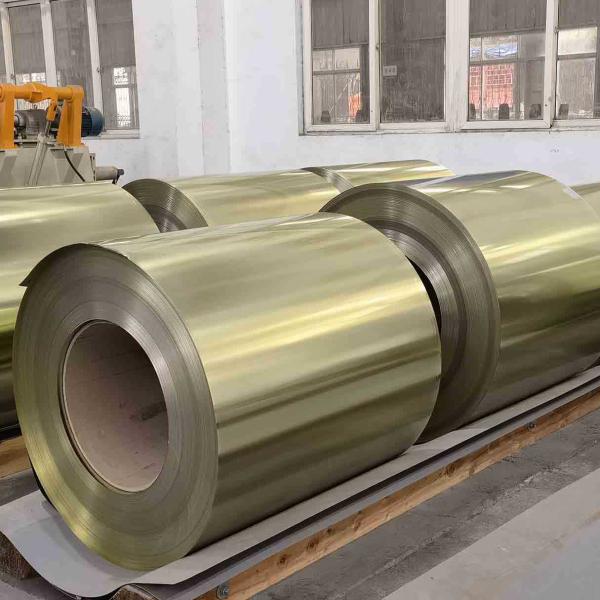 2 capas de color superior capa de aluminio recubierto de color con 2 toneladas métricas de peso de bobina