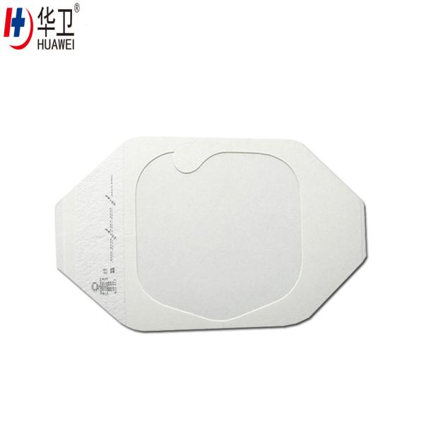 PU film transparent medical surgical OEM size factory price iv securement dressing