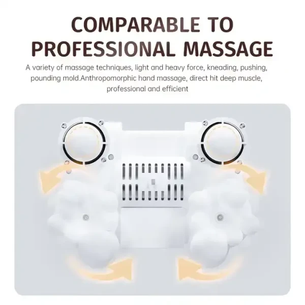Infrared Heating Back Massage Cushion for Office Chair Car Drivers' Back Pain Relief