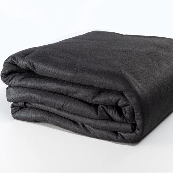White Non Woven Geotextile 100% Polyester PET Staple Fiber Needle Punched 100g 200g 300g