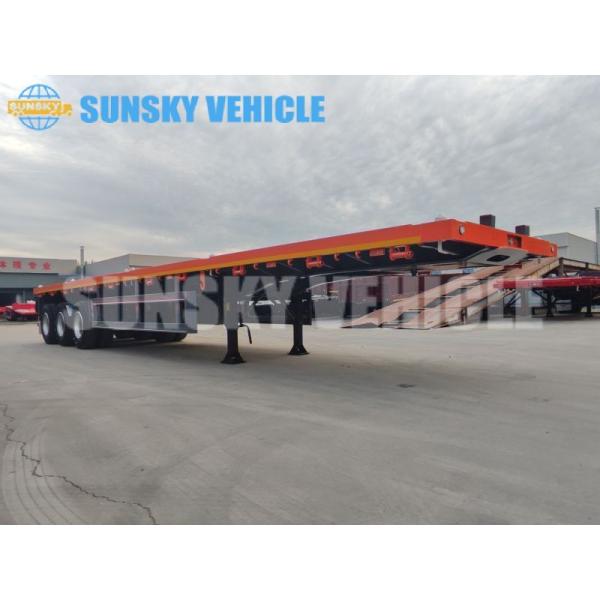 FLAT DECK TRAILER Flatbed Carrier semi Trailer 40Ft Flatbed Semi Trailer