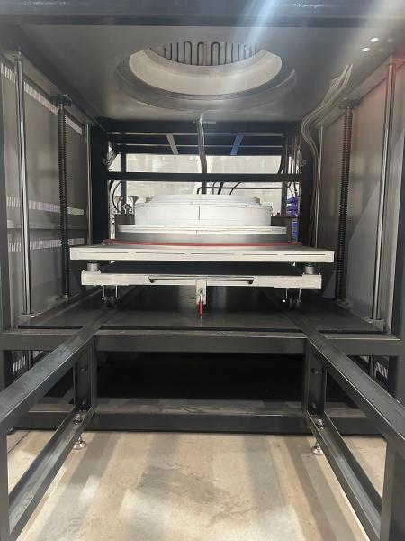 Nitrogen Hydrogen Atmosphere Elevator Furnace HTCC Steel Molding